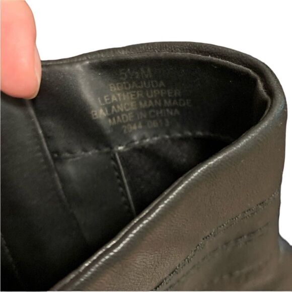 Bandolino black heeled booties. Size 5.5. - Picture 8 of 9